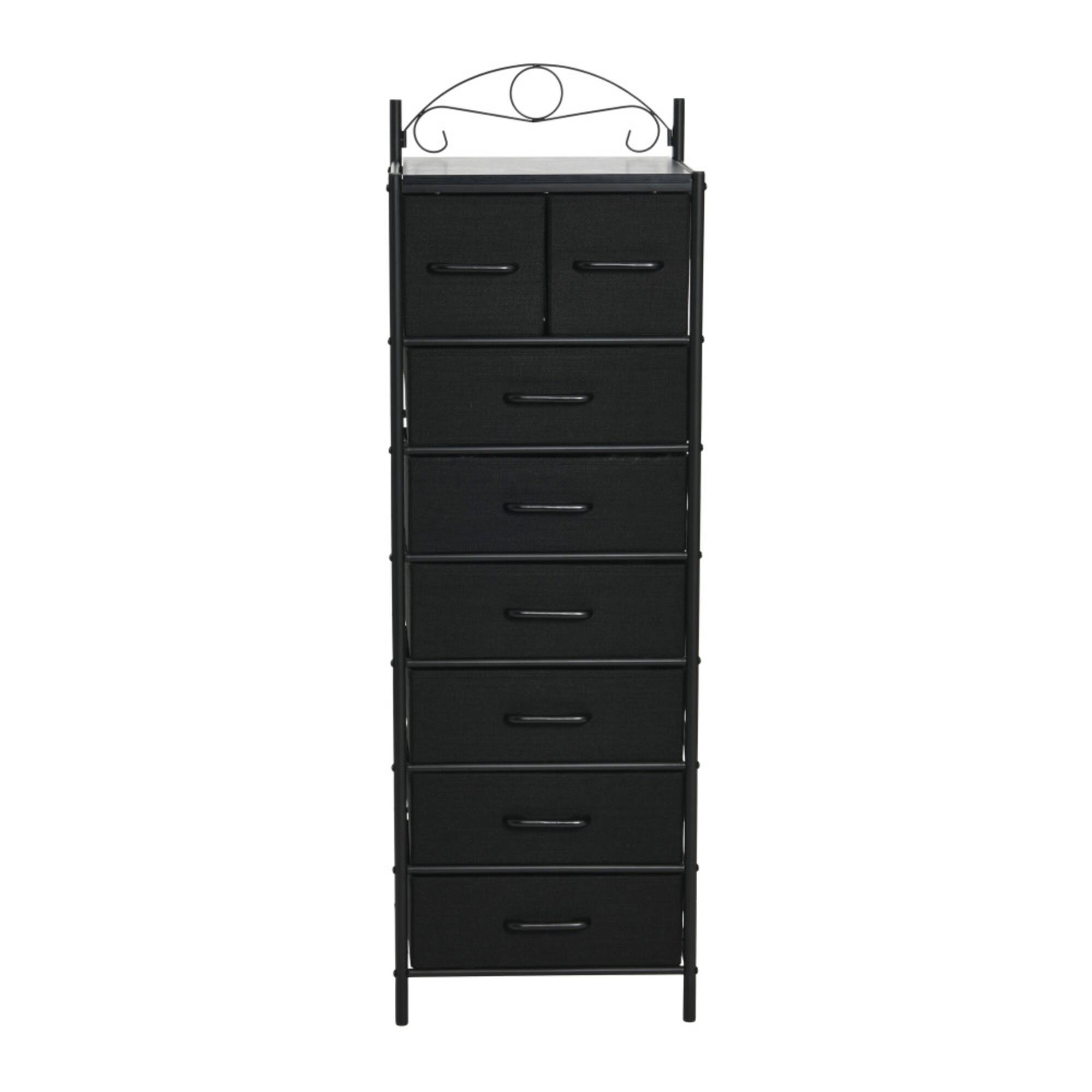 Household Essentials Victoria 54" 8-Drawer Narrow Dresser